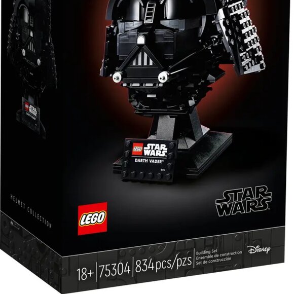 New & Sealed Lego Star Wars Darth Vader Helmet Collectible & Retiring Set 75304 - Picture 2 of 7